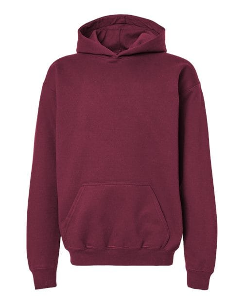 Gildan 11668 SF500B: Youth Softstyle Midweight Hooded Sweatshirt