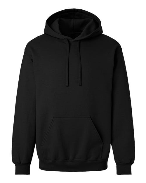 Gildan 12449 S / Pitch Black 19500-Unisex Hammer™ Maxweight Hooded Sweatshirt