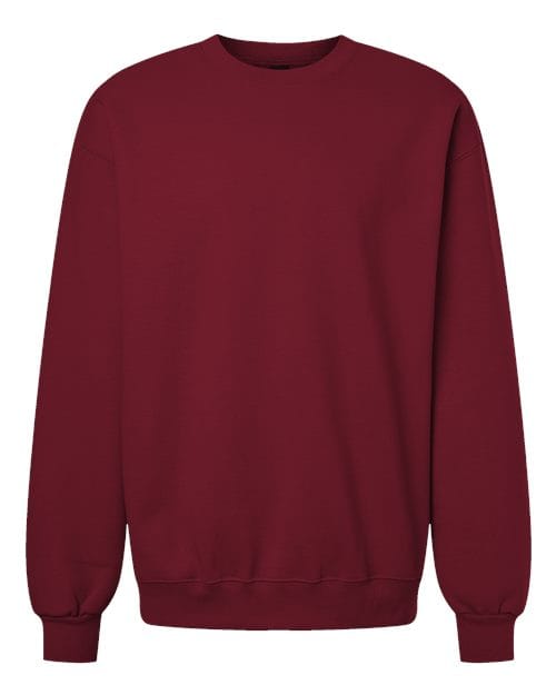 Gildan 12450 S / Garnet 19000-Unisex Hammer™ Maxweight Crewneck Sweatshirt