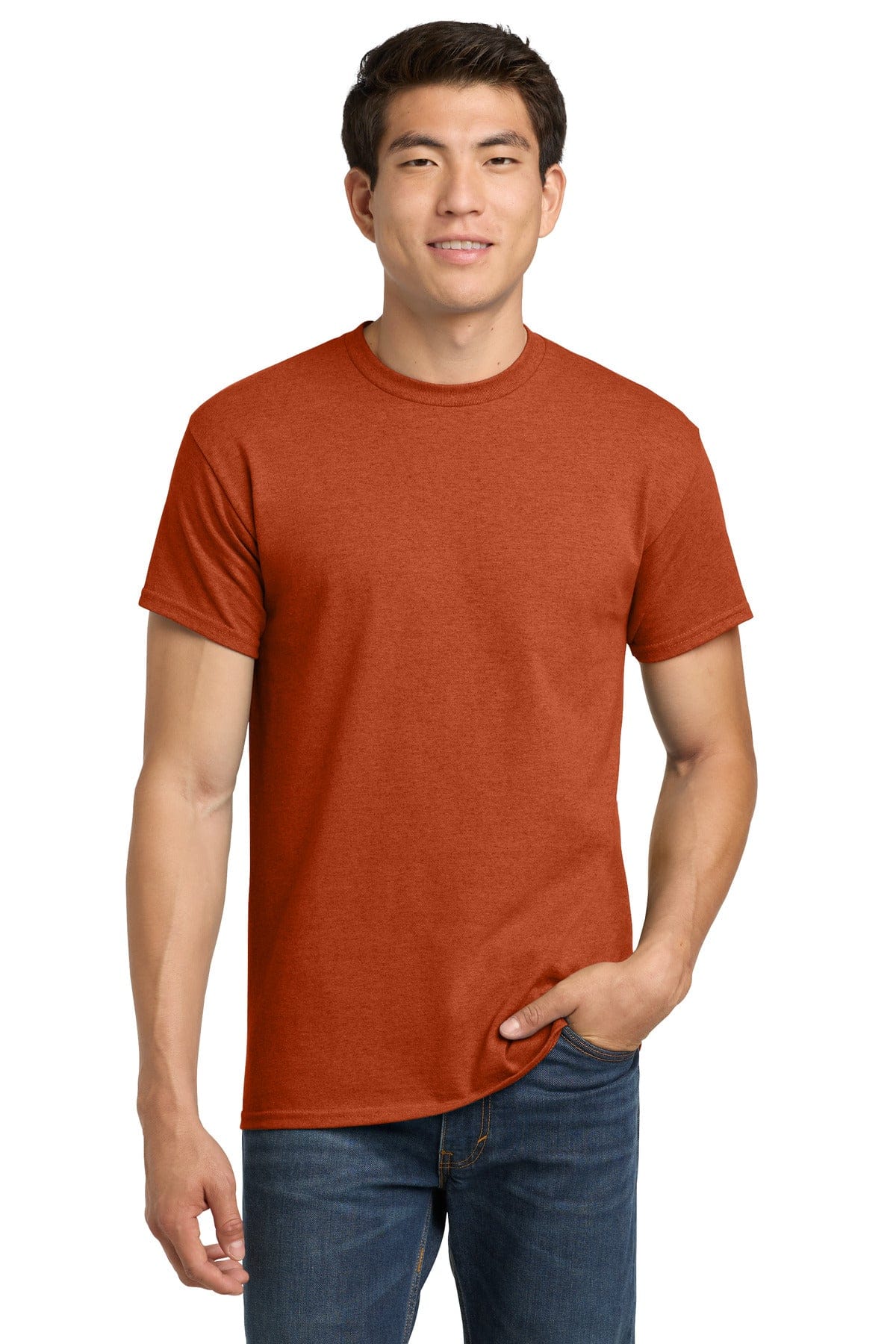 Gildan 5000 S / Antique Orange Gildan 500 Heavy Cotton 100% Cotton T-Shirt