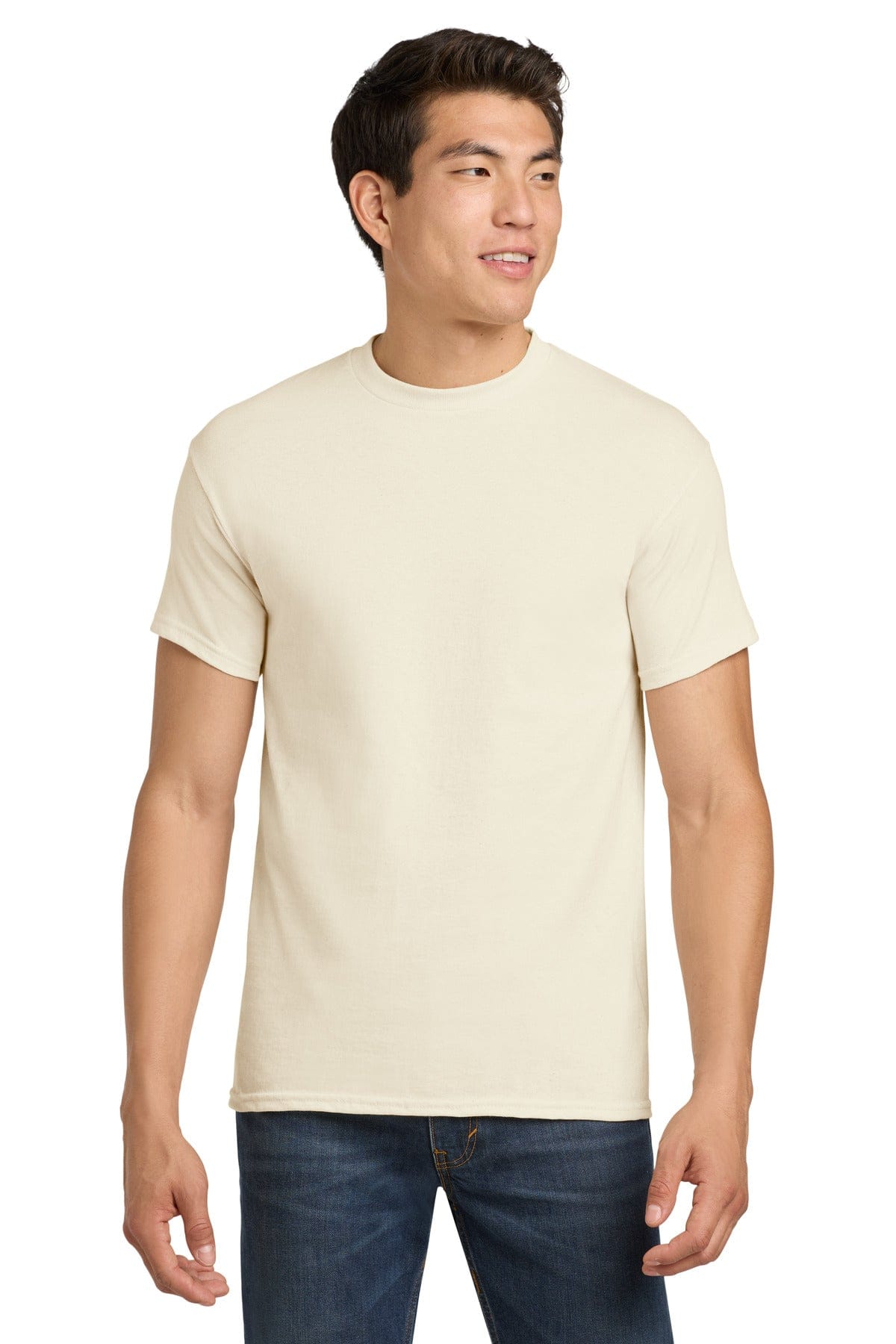 Gildan 5000 S / Natural Gildan 500 Heavy Cotton 100% Cotton T-Shirt