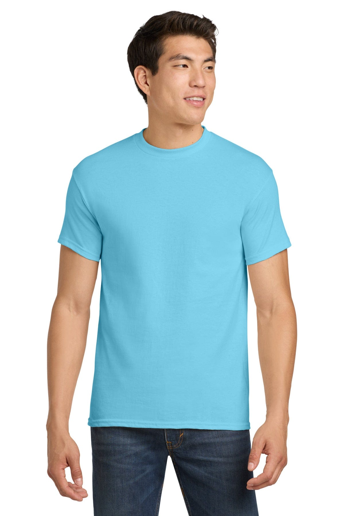 Gildan 5000 S / Sky Gildan ®  - Heavy Cotton ™  100% Cotton T-Shirt.  5000