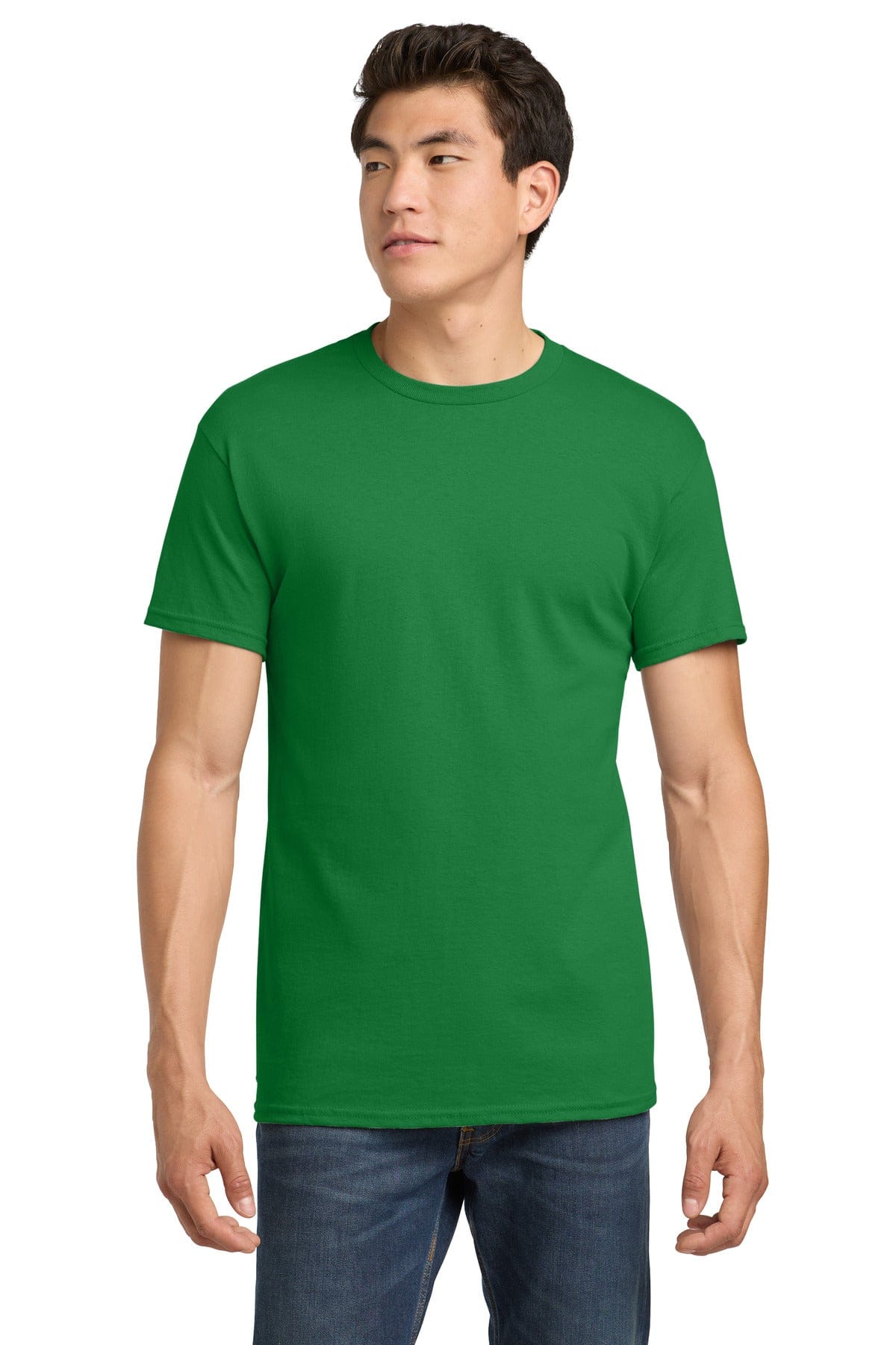 Gildan 5000 S / Turf Green Gildan ®  - Heavy Cotton ™  100% Cotton T-Shirt.  5000