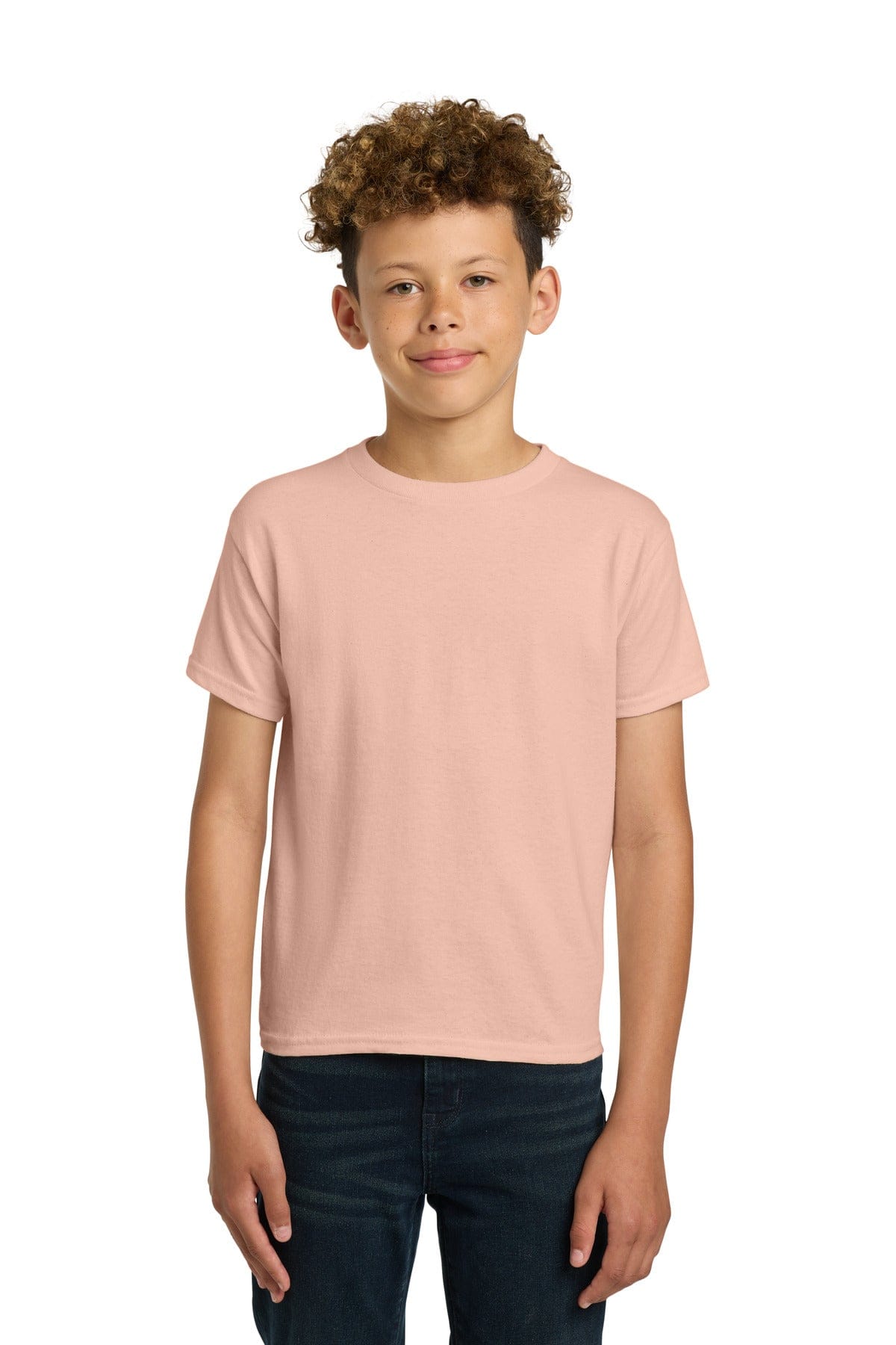 Gildan 5000B XS / Dusty Rose Gildan 5000B Youth Heavy Cotton 100% Cotton T-Shirt