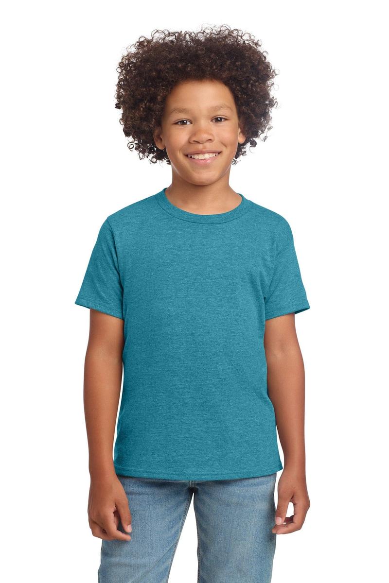 Gildan Youth Softstyle T-Shirt 64000B in Irish Green