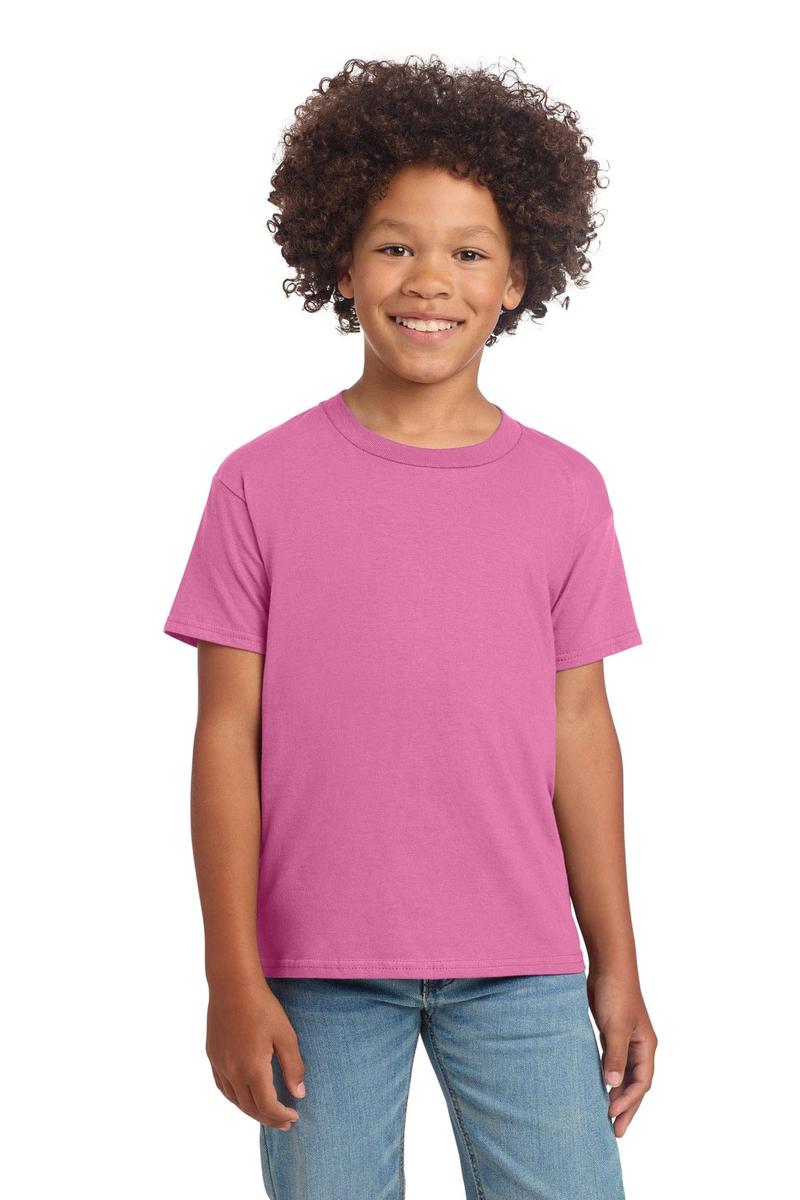 Gildan Youth Softstyle T-Shirt 64000B in Purple