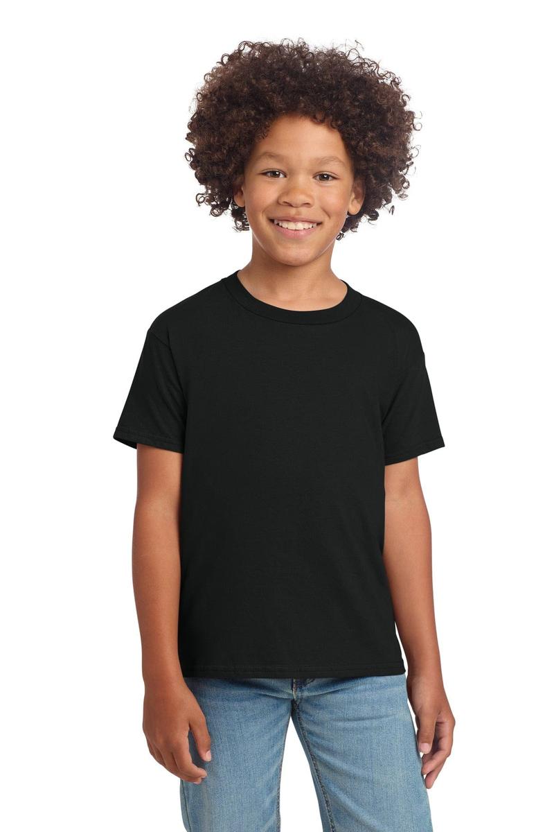 Gildan Youth Softstyle T-Shirt 64000B in Black