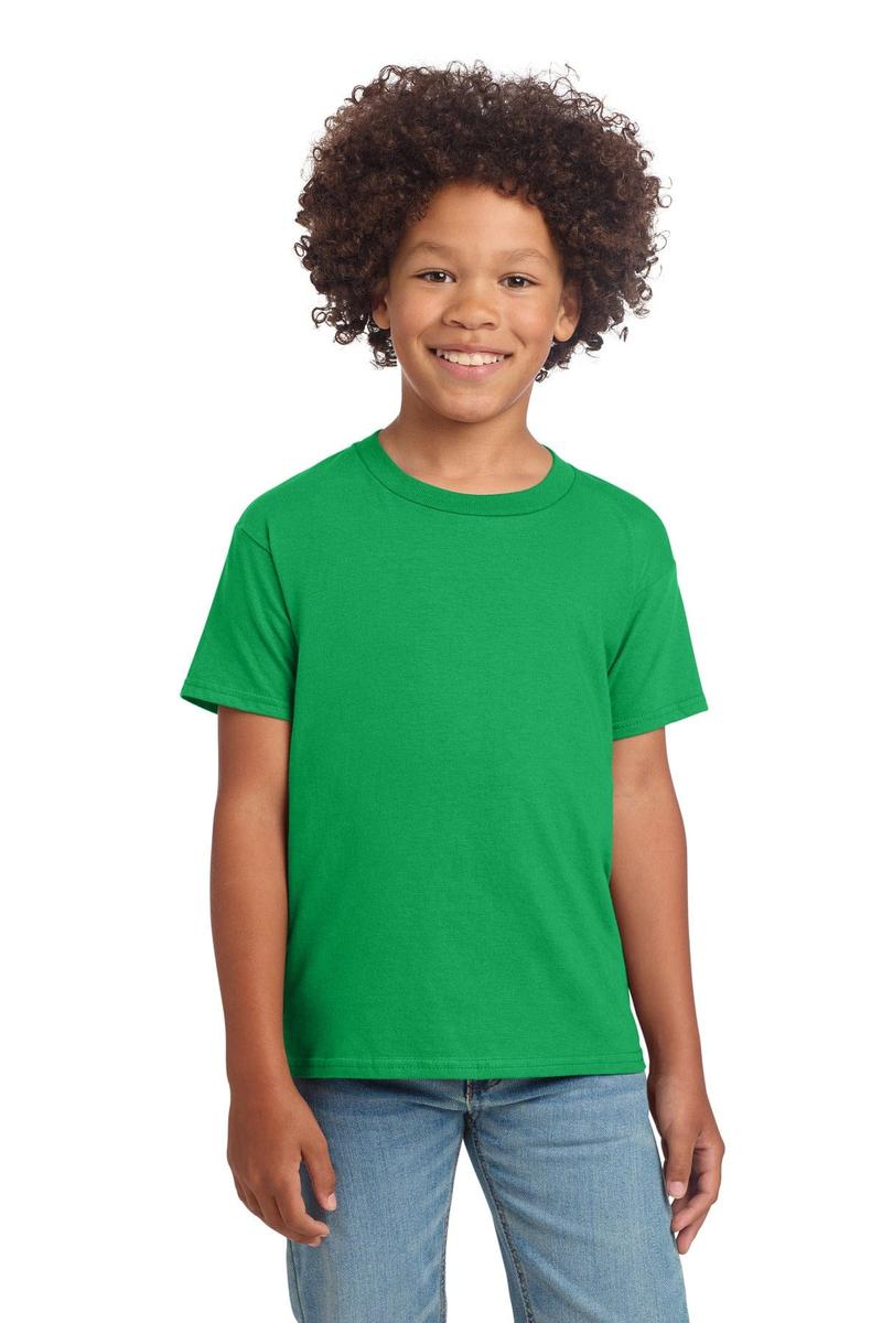 Gildan Youth Softstyle T-Shirt 64000B in Irish Green
