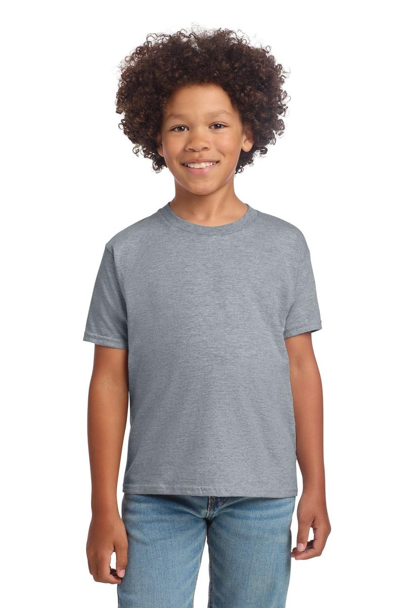 Gildan Youth Softstyle T-Shirt 64000B in Sport Grey