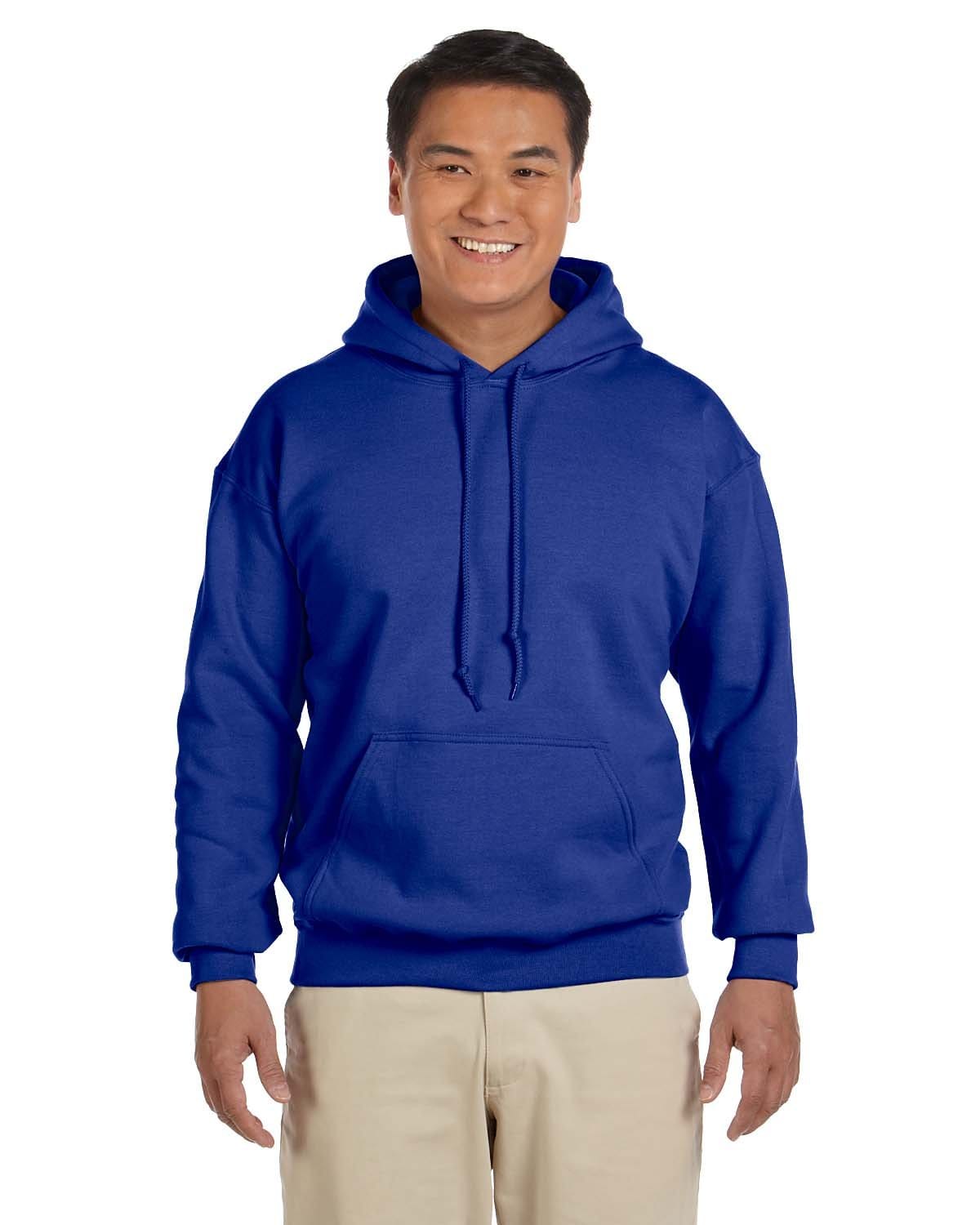 Gildan G185000 3XL / Royal Gildan G185 Adult Heavy Blend 50/50 Hooded Sweatshirt
