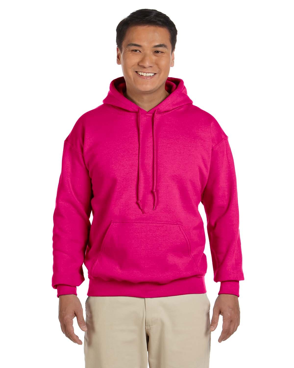 Gildan G185000 S / Heliconia Gildan G185 Adult Heavy Blend 50/50 Hooded Sweatshirt