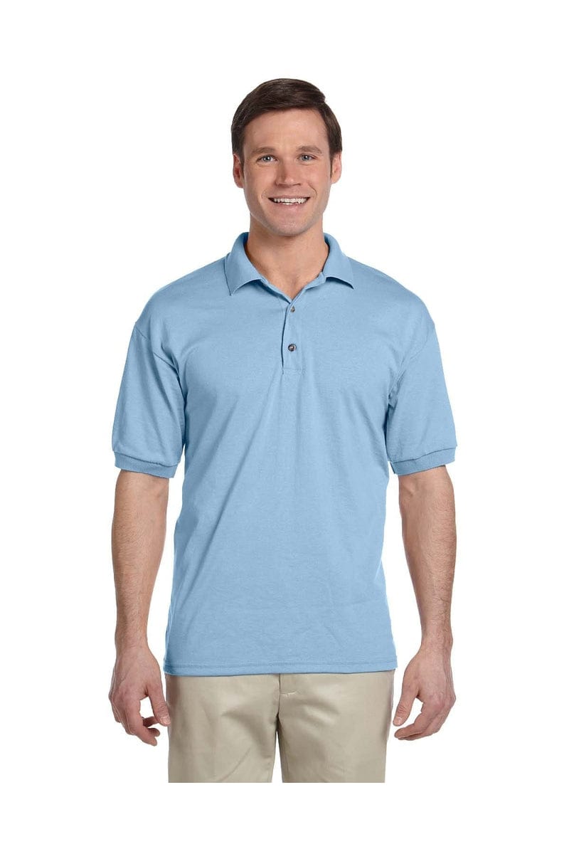 Gildan Polos/Knits 4XL / Light Blue Gildan G880: Adult 50/50 Jersey Polo