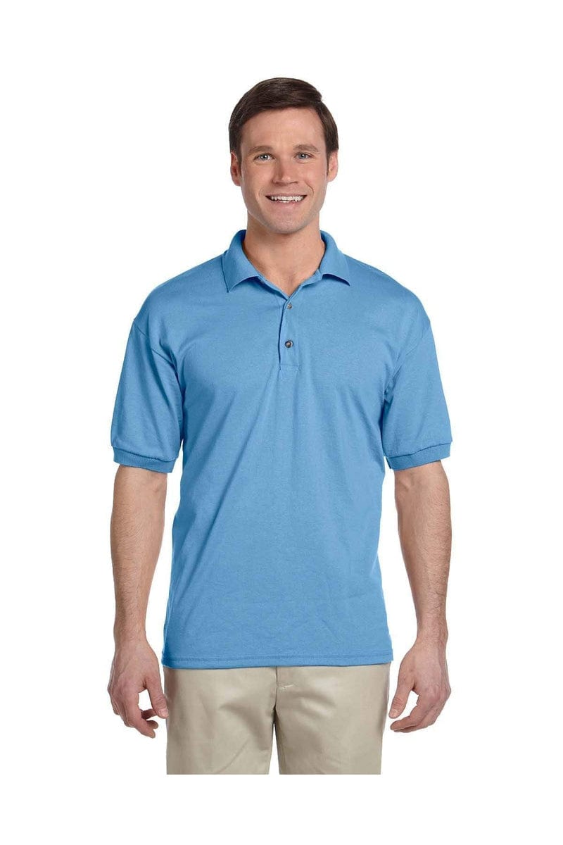 Gildan Polos/Knits S / Carolina Blue Gildan G880: Adult 50/50 Jersey Polo