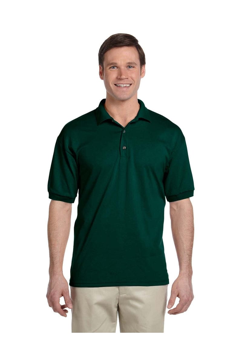 Gildan Polos/Knits S / Forest Green Gildan G880: Adult 50/50 Jersey Polo