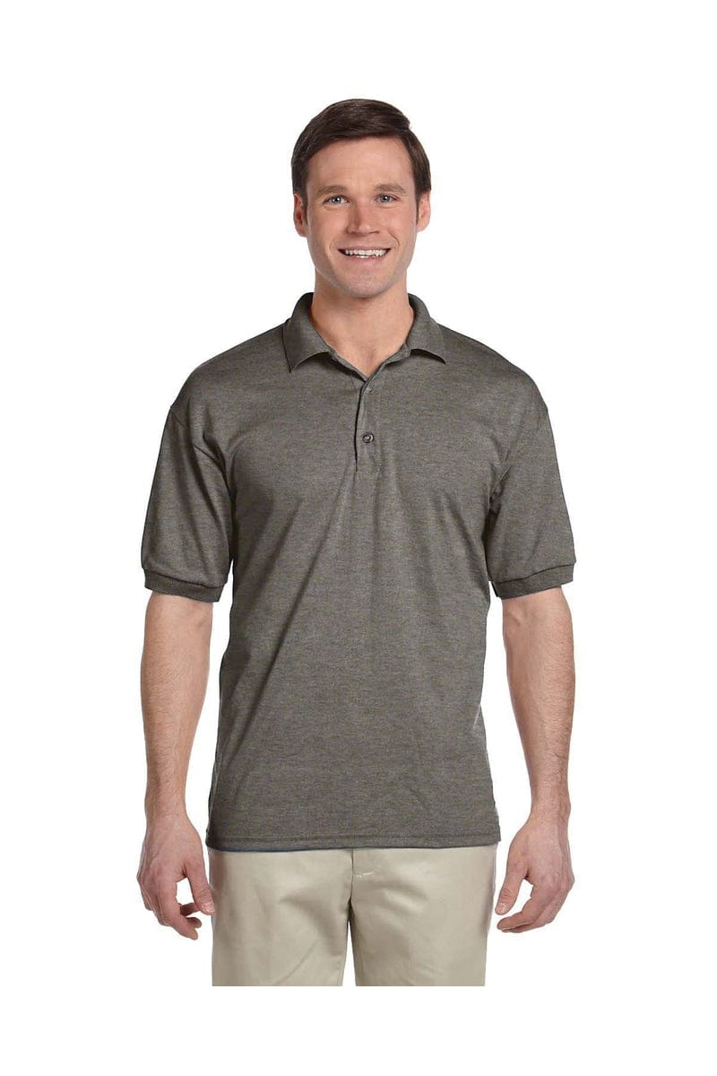 Gildan Polos/Knits S / Graphite Heather Gildan G880: Adult 50/50 Jersey Polo