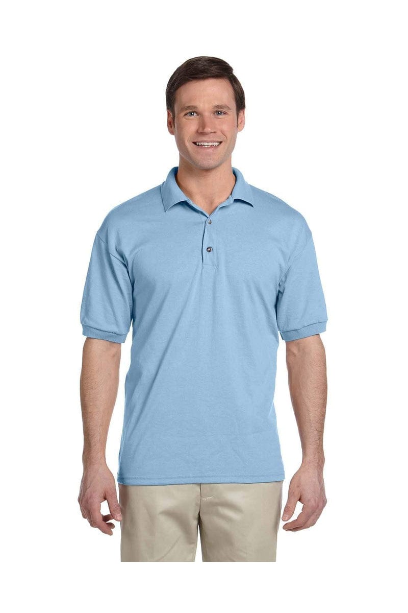 Gildan Polos/Knits S / Light Blue Gildan G880: Adult 50/50 Jersey Polo