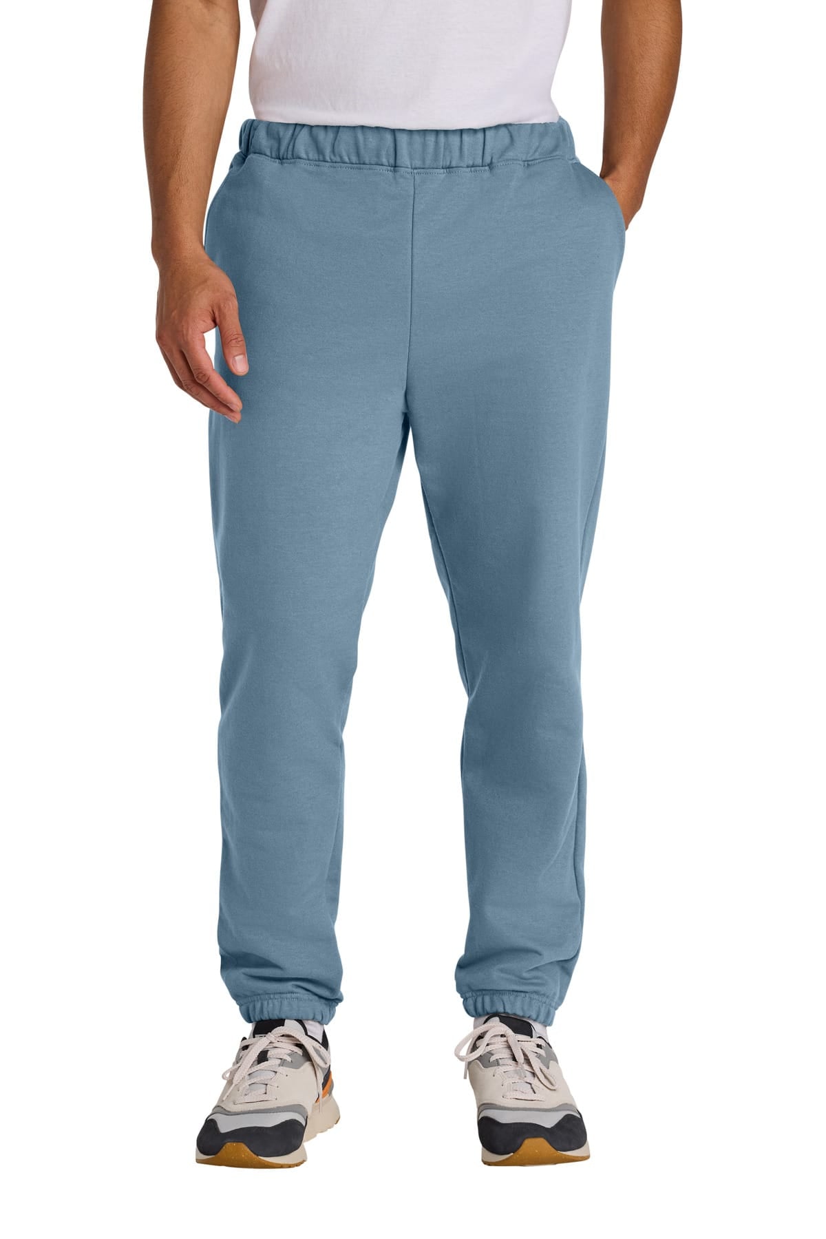 Gildan SF100 S / Stone Blue Gildan SF100 Softstyle Midweight Pocket Sweatpants