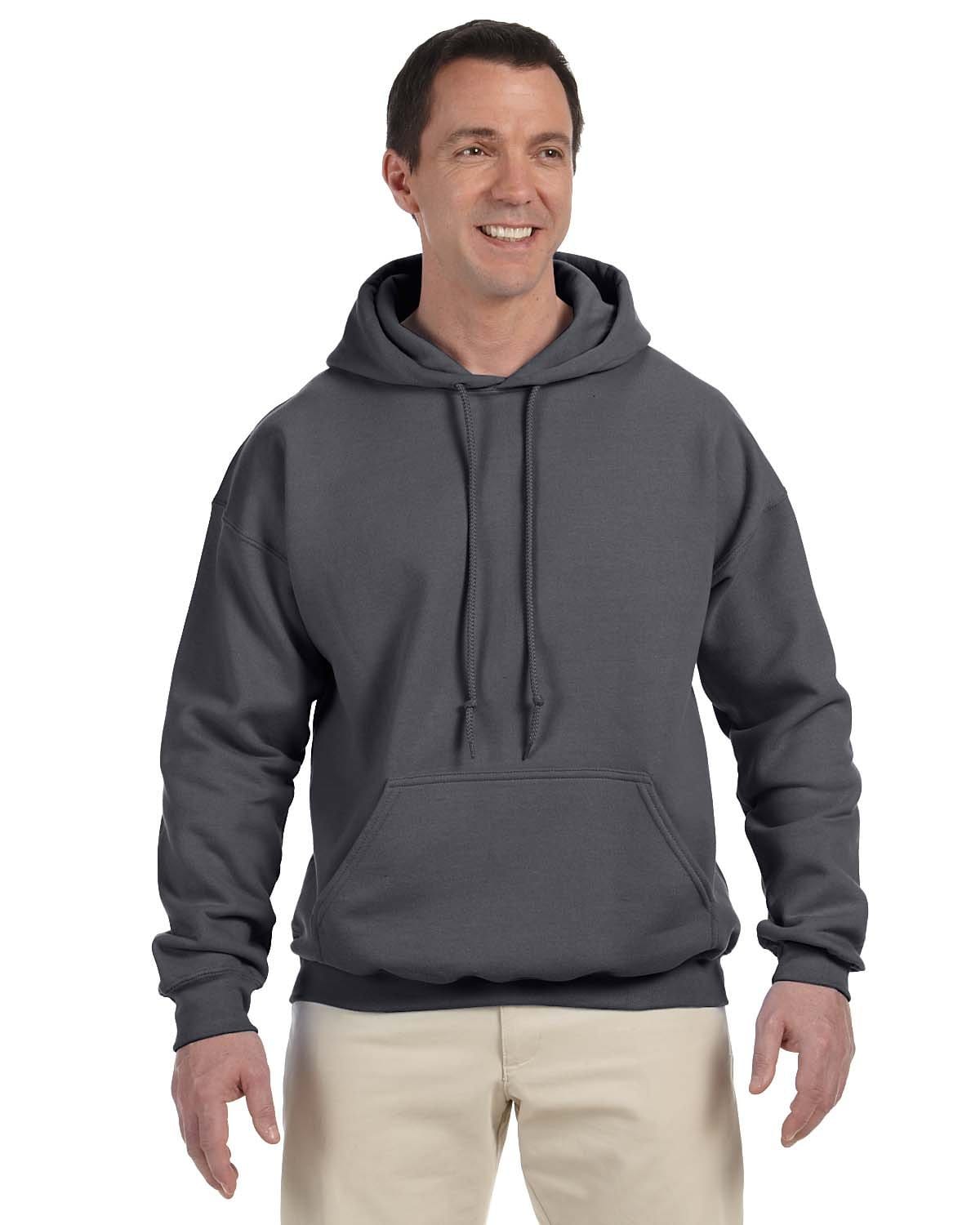 Gildan Sweatshirts/Fleece 3XL / Charcoal Gildan G125: Adult Unisex DryBlend Hooded Sweatshirt