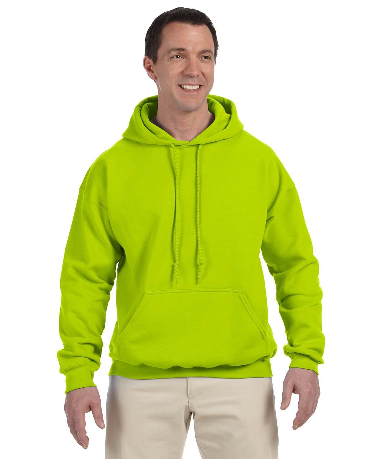 Gildan Sweatshirts/Fleece 3XL / Safety Green Gildan G125: Adult Unisex DryBlend Hooded Sweatshirt