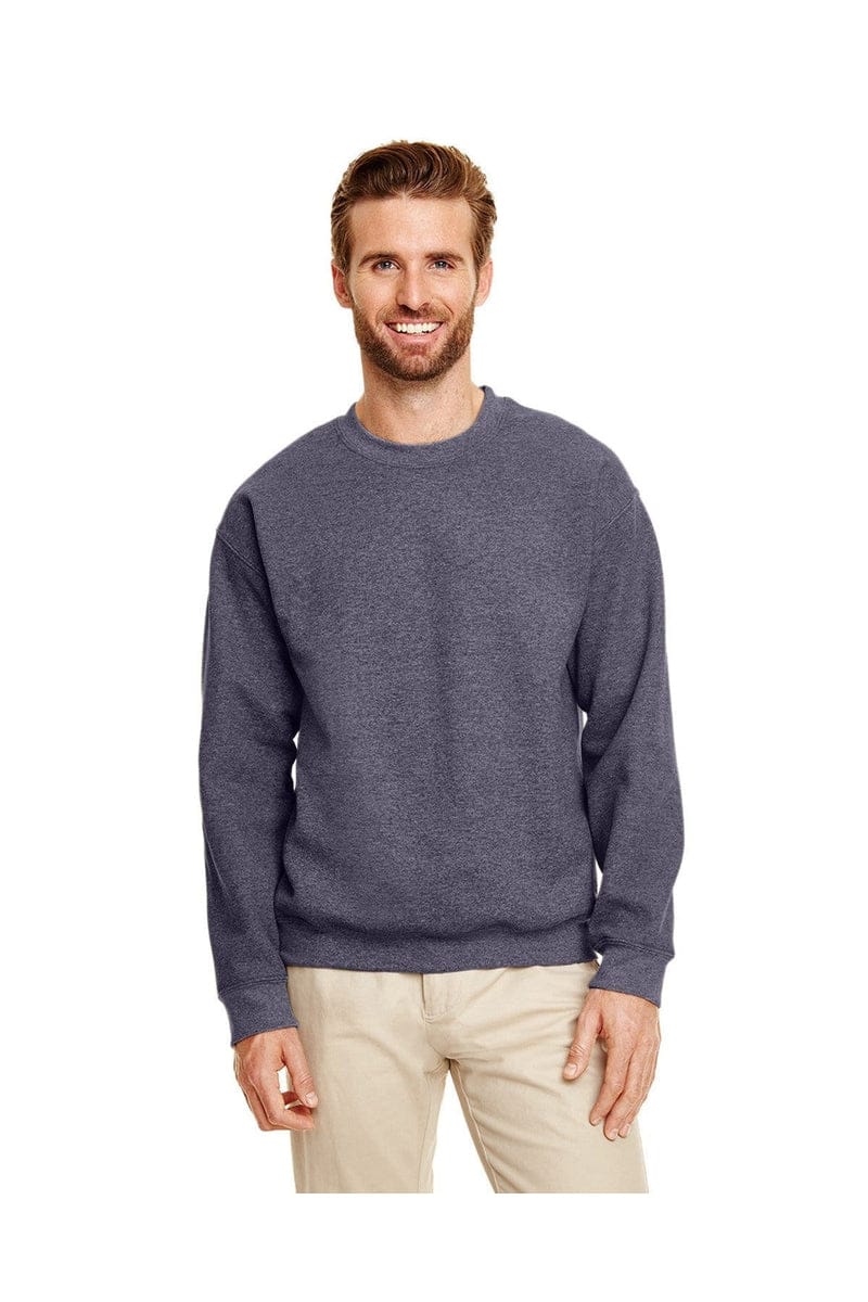 Gildan Sweatshirts/Fleece Gildan G180: Adult Heavy Blend 8 oz., 50/50 Fleece Crew