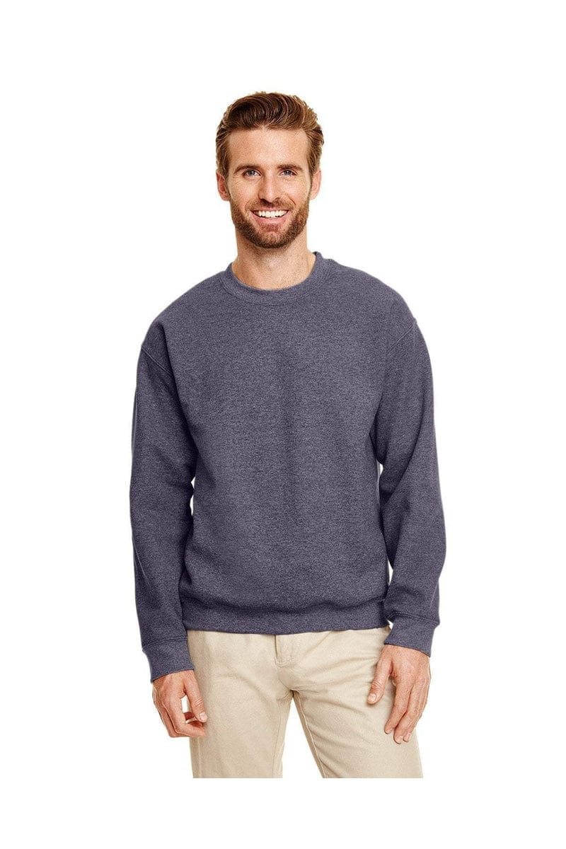 Gildan Sweatshirts/Fleece Gildan G180: Adult Heavy Blend 8 oz., 50/50 Fleece Crew