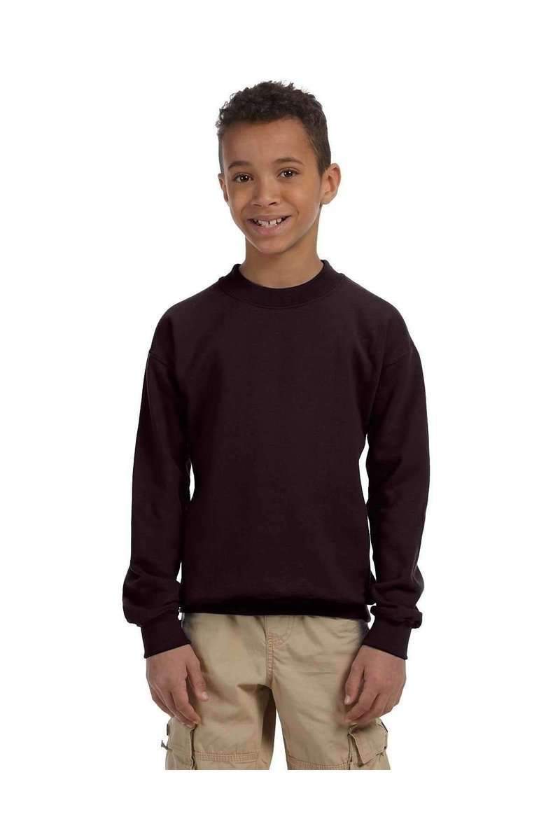 Gildan Sweatshirts/Fleece Gildan G180B: Youth Unisex Heavy Blend™ 50/50 Fleece Crew