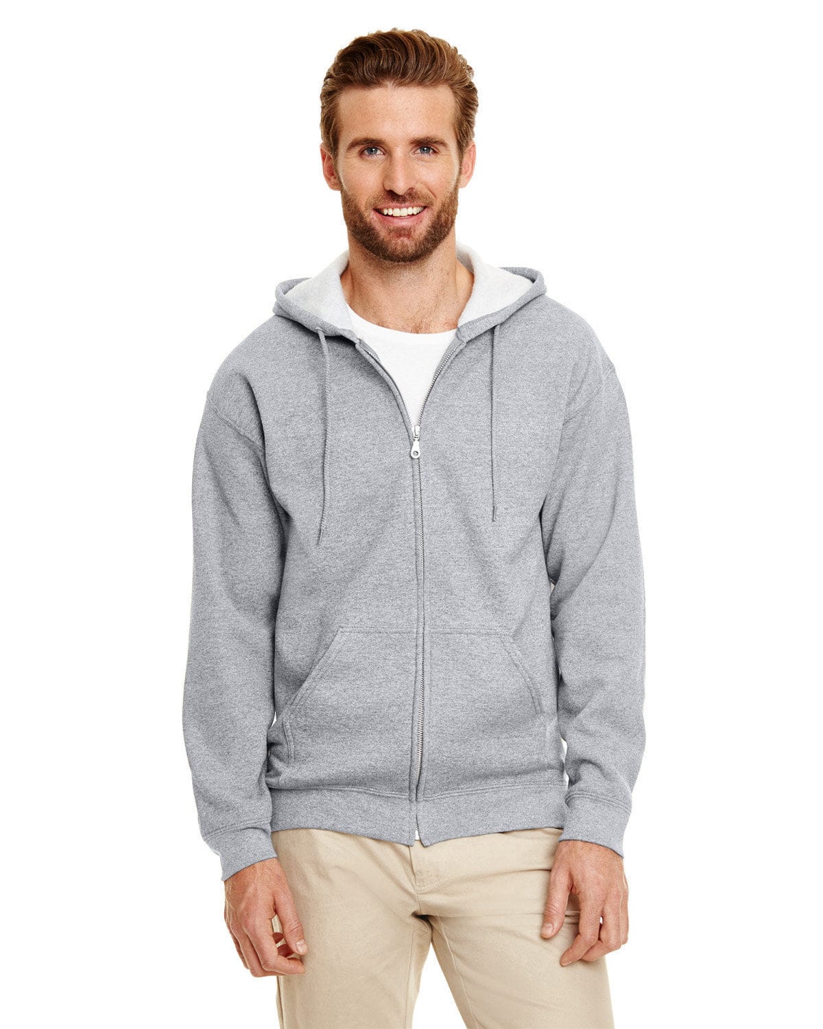 Gildan Sweatshirts/Fleece Gildan G186: Adult Full-Zip Hoodie