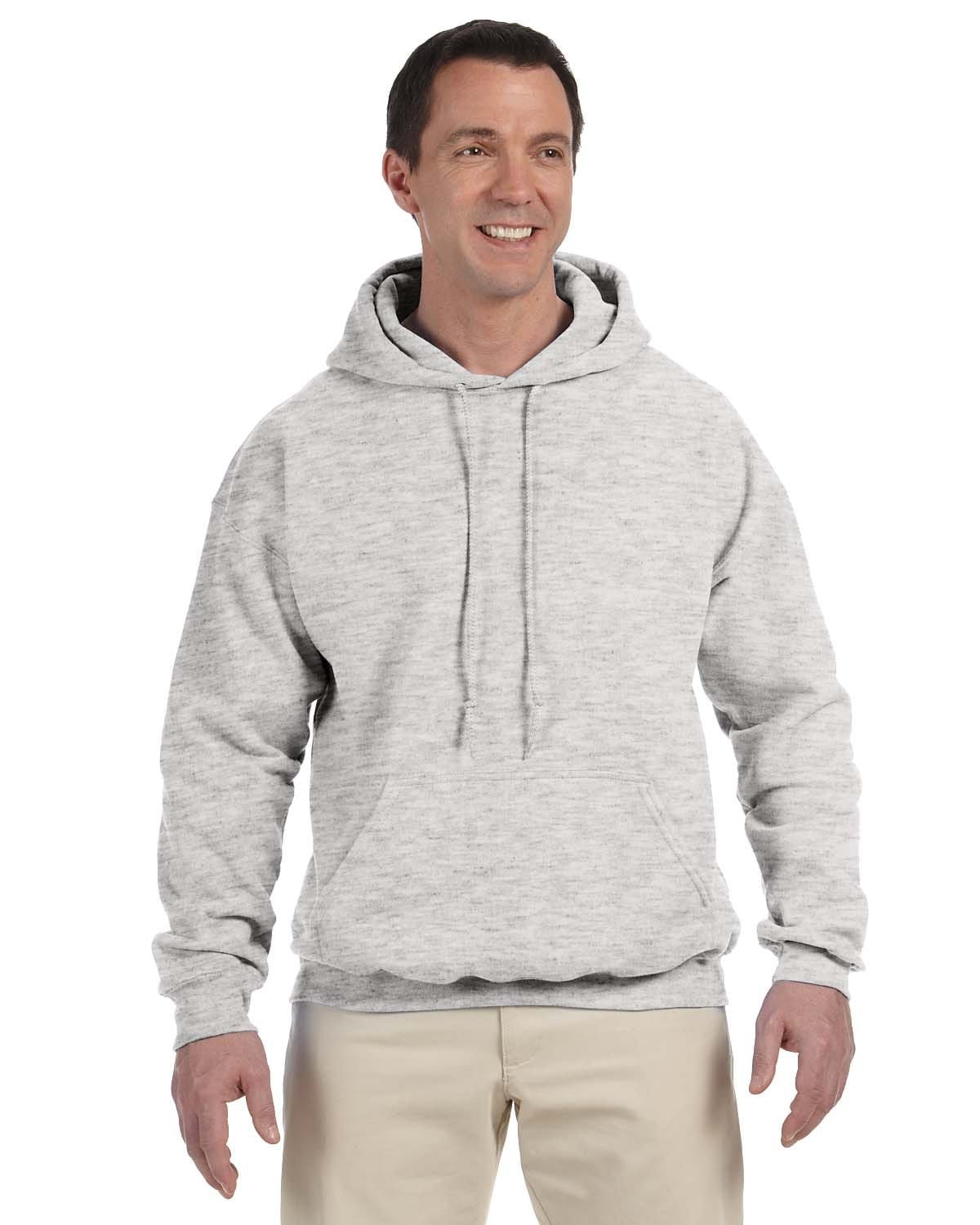 Gildan Sweatshirts/Fleece S / Ash Grey Gildan G125: Adult Unisex DryBlend Hooded Sweatshirt