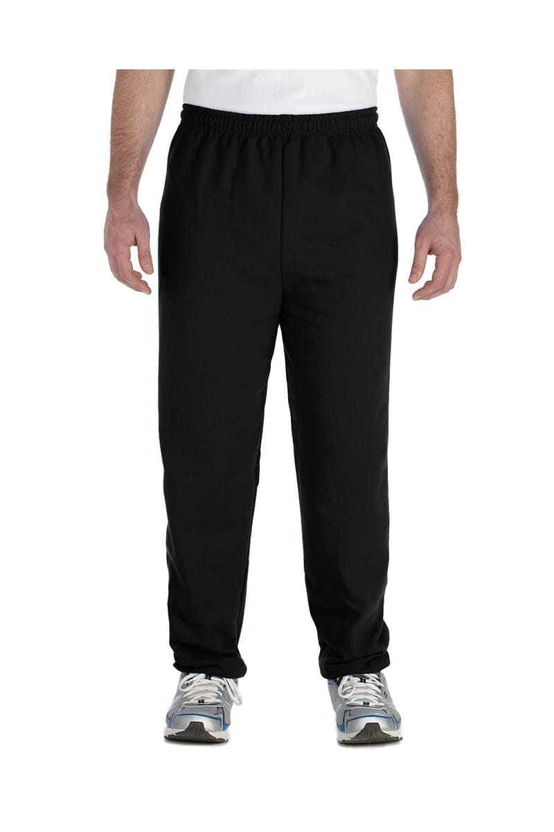 Gildan Sweatshirts/Fleece S / Black Gildan G182: Adult Sweatpants