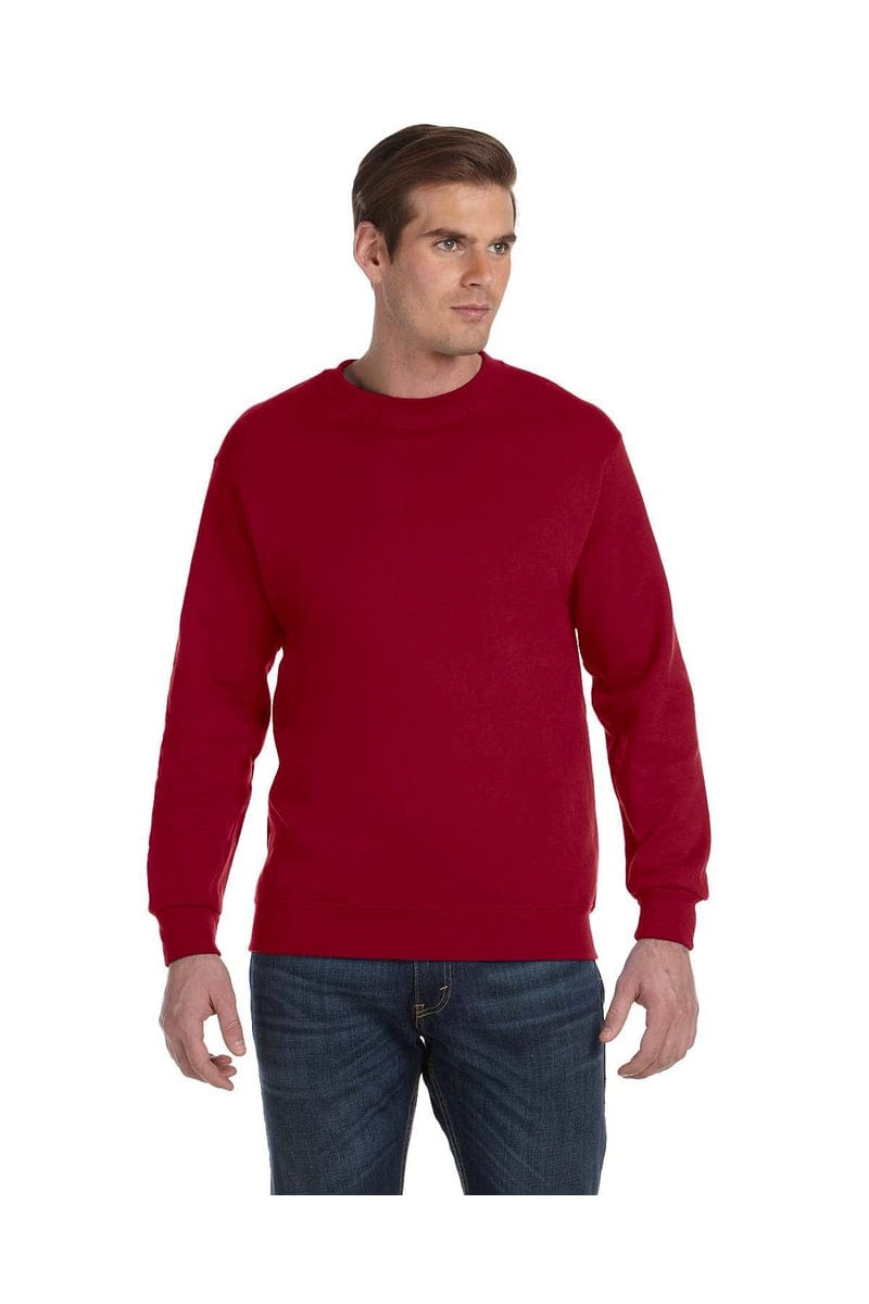 Gildan Sweatshirts/Fleece S / Cardinal Red Gildan G120: DryBlend Crewneck Sweatshirt