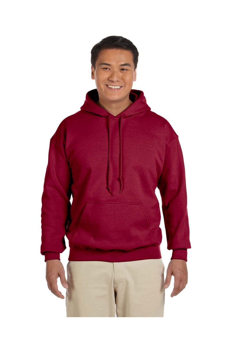 Gildan Sweatshirts/Fleece S / Cardinal Red Gildan G185: Adult Heavy Blend™ 50/50 Hooded Sweatshirt