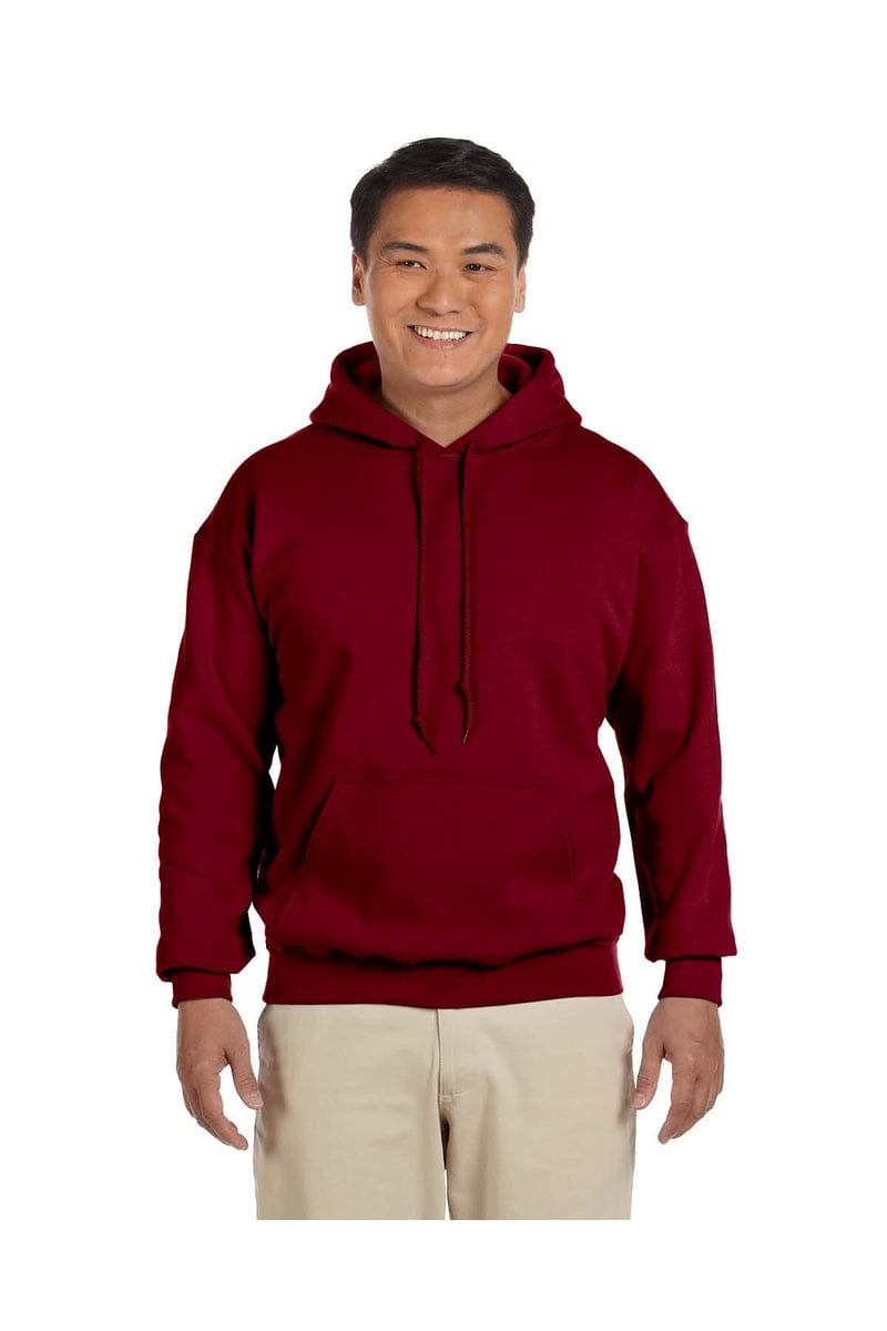 Gildan Sweatshirts/Fleece S / Garnet Gildan G185: Adult Heavy Blend™ 50/50 Hooded Sweatshirt