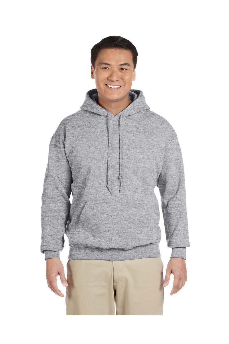 Gildan Sweatshirts/Fleece S / Graphite Heather Gildan G185: Adult Heavy Blend™ 50/50 Hooded Sweatshirt