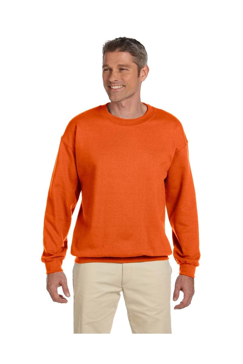 Gildan Sweatshirts/Fleece S / Orange Gildan G180: Gildan Fleece Crew