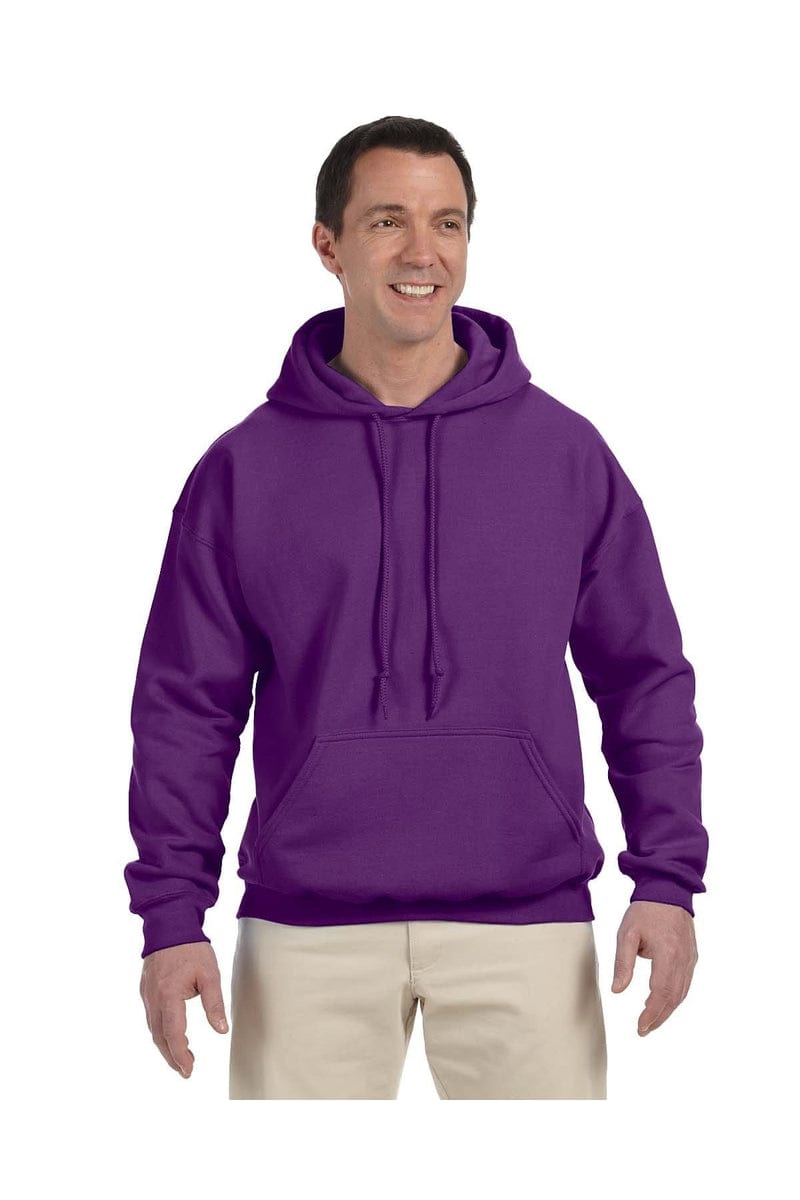 Gildan Sweatshirts/Fleece S / Purple Gildan G125: Adult Unisex DryBlend Hooded Sweatshirt