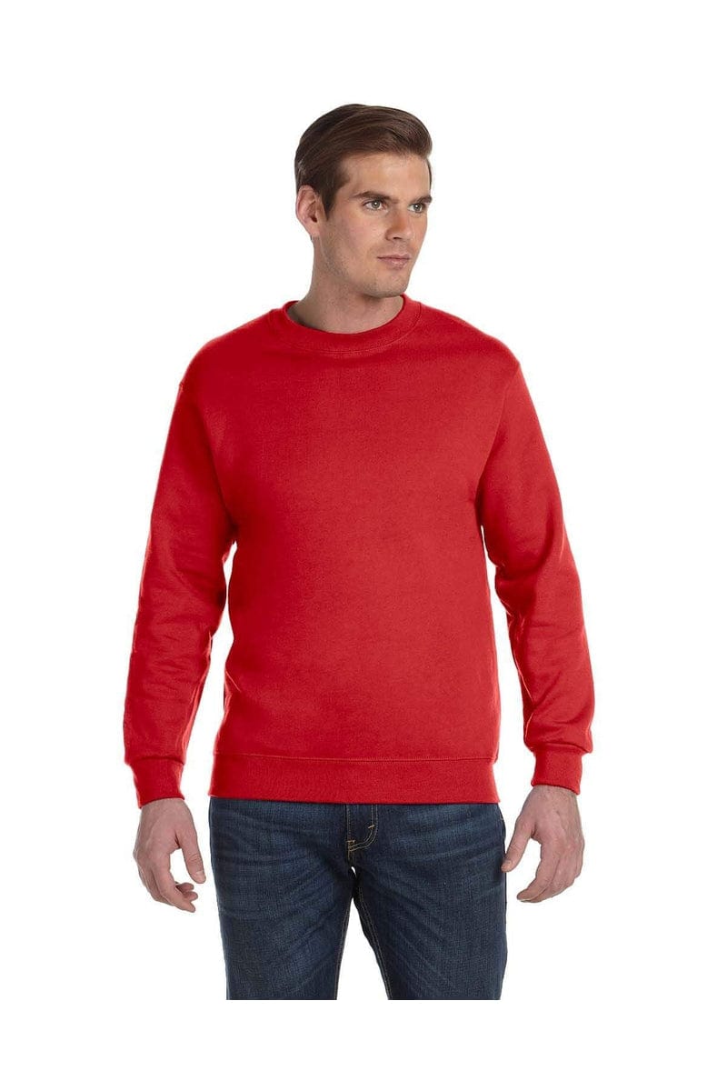 Gildan Sweatshirts/Fleece S / Red Gildan G120: DryBlend Crewneck Sweatshirt