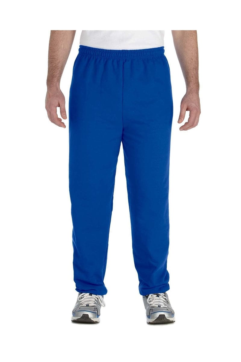 Gildan Sweatshirts/Fleece S / Royal Gildan G182: Adult Sweatpants