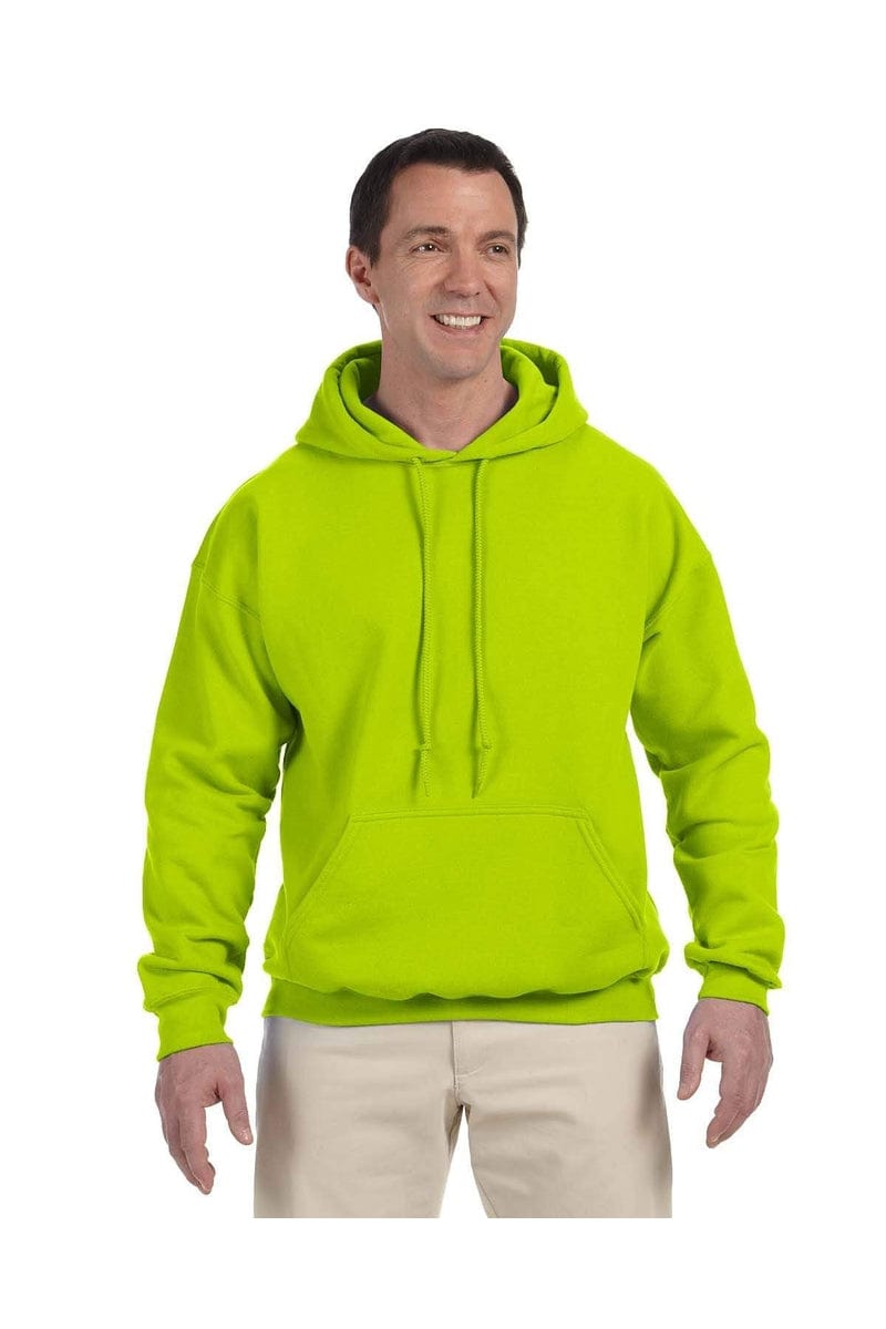 Gildan Sweatshirts/Fleece S / Safety Green Gildan G125: Gildan Hooded Sweatshirt