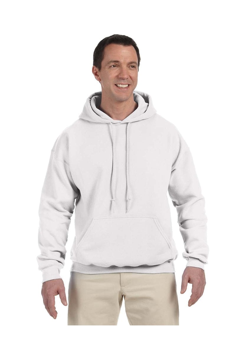 Gildan Sweatshirts/Fleece S / White Gildan G125: Gildan Hooded Sweatshirt