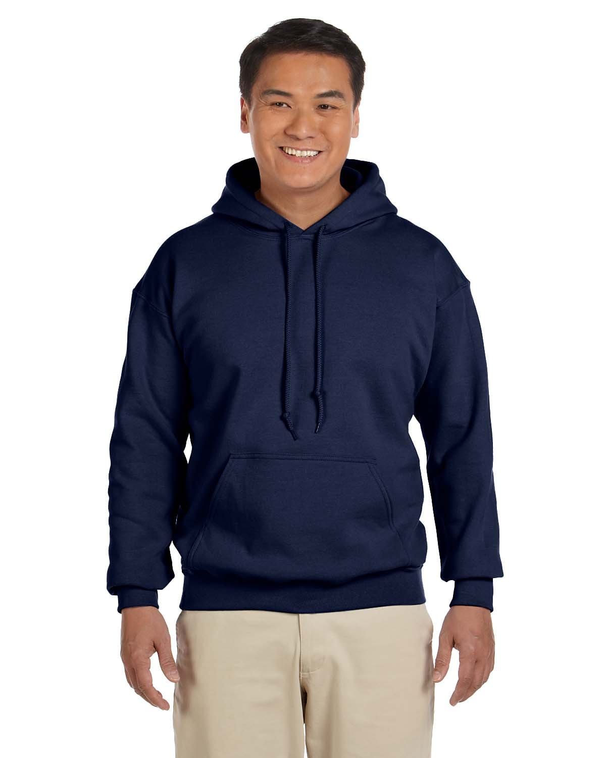 Gildan Sweatshirts/Fleece XS / Navy Gildan G185: Adult Heavy Blend™ 50/50 Hooded Sweatshirt