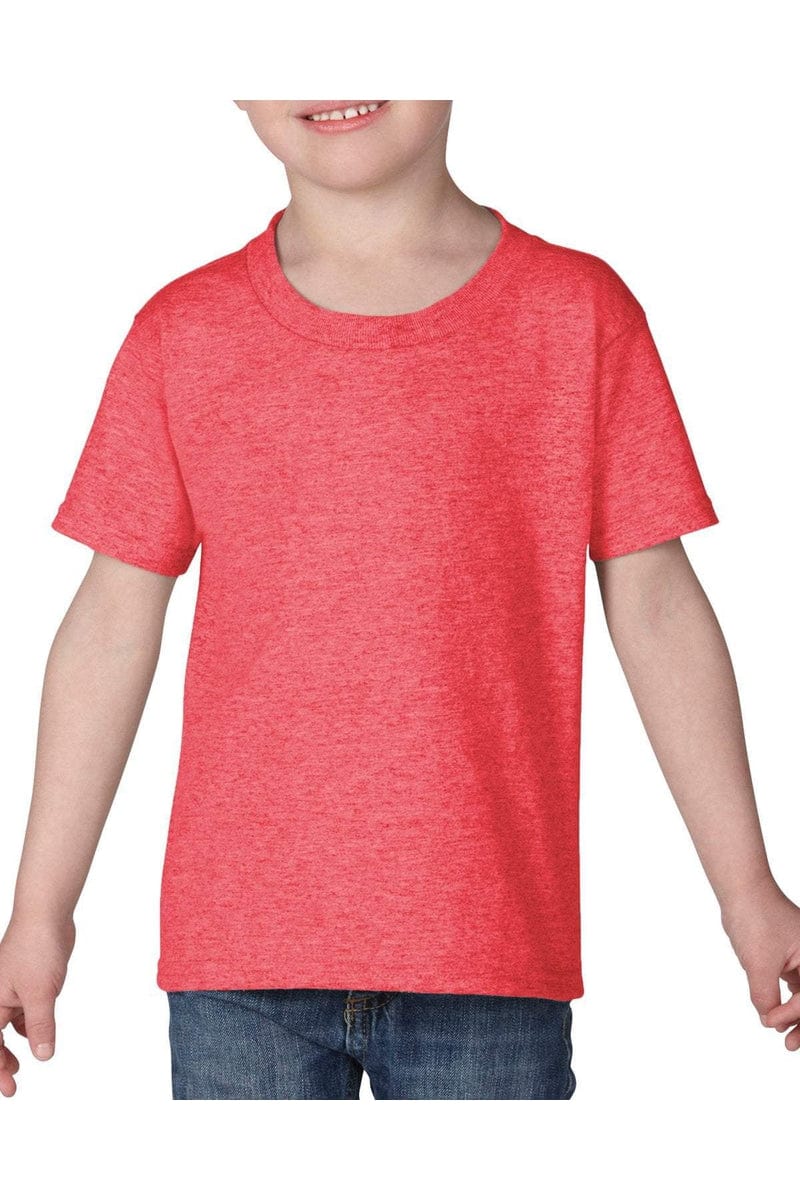 Gildan T-Shirts 2T / Heather Red Gildan G510P: Toddler Heavy Cotton™ T-Shirt