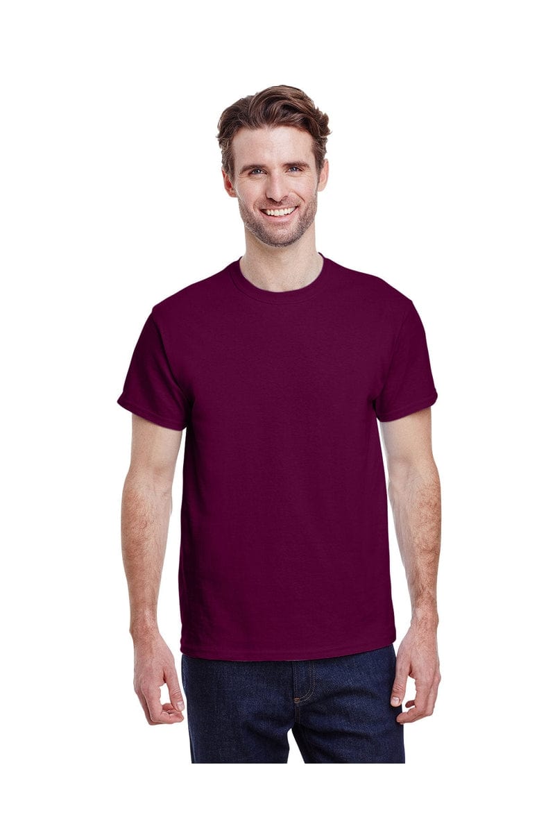 Gildan T-Shirts 2XL / Maroon Gildan G200: Adult Ultra Cotton® 6 oz. T-Shirt