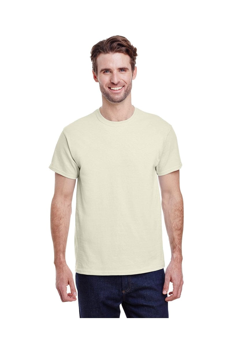 Gildan T-Shirts 2XL / Natural Gildan G200: Adult Ultra Cotton® 6 oz. T-Shirt