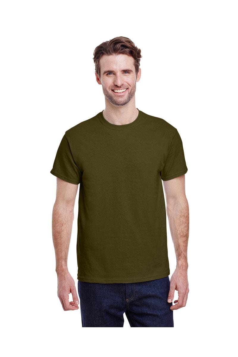 Gildan T-Shirts 2XL / Olive Gildan G200: Adult Ultra Cotton® 6 oz. T-Shirt
