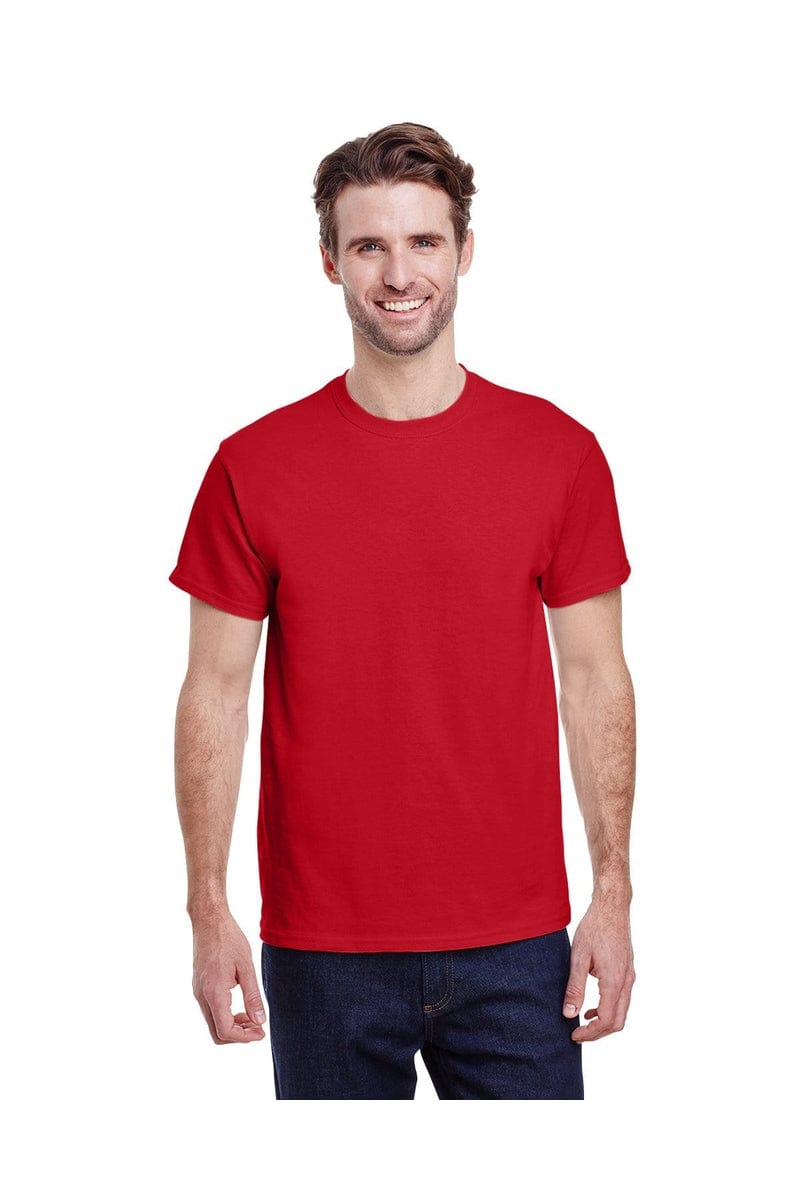 Gildan T-Shirts 2XL / Red Gildan G200: Adult Ultra Cotton® 6 oz. T-Shirt