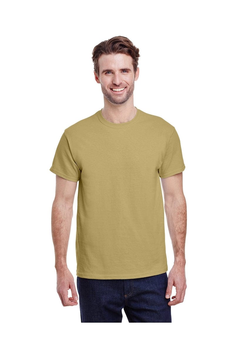 Gildan T-Shirts 2XL / Tan Gildan G200: Adult Ultra Cotton® 6 oz. T-Shirt