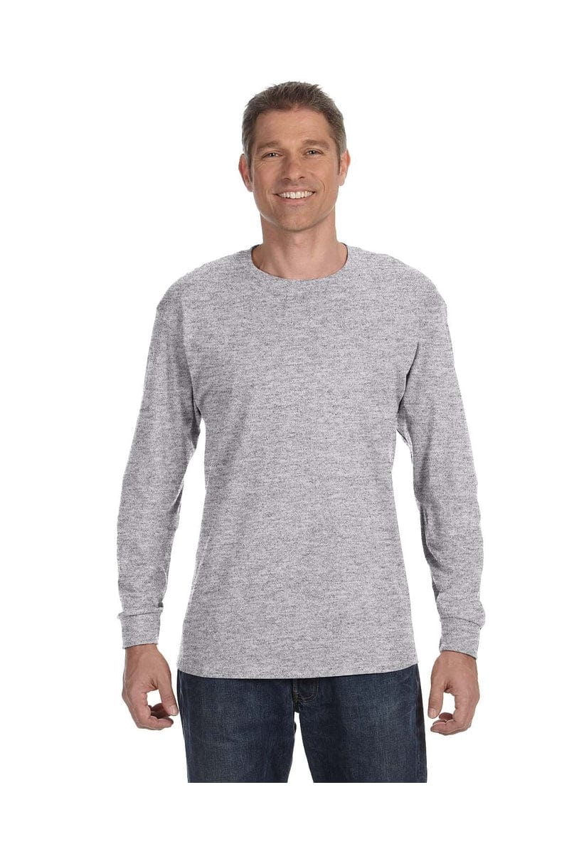 Gildan T-Shirts 3XL / Sport Grey Gildan G540: Adult Heavy Cotton™ Long-Sleeve T-Shirt