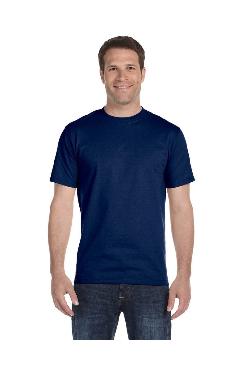 Gildan T-Shirts 4XL / Navy Gildan G800: Adult 5.5 oz., 50/50 T-Shirt, Traditional Colors