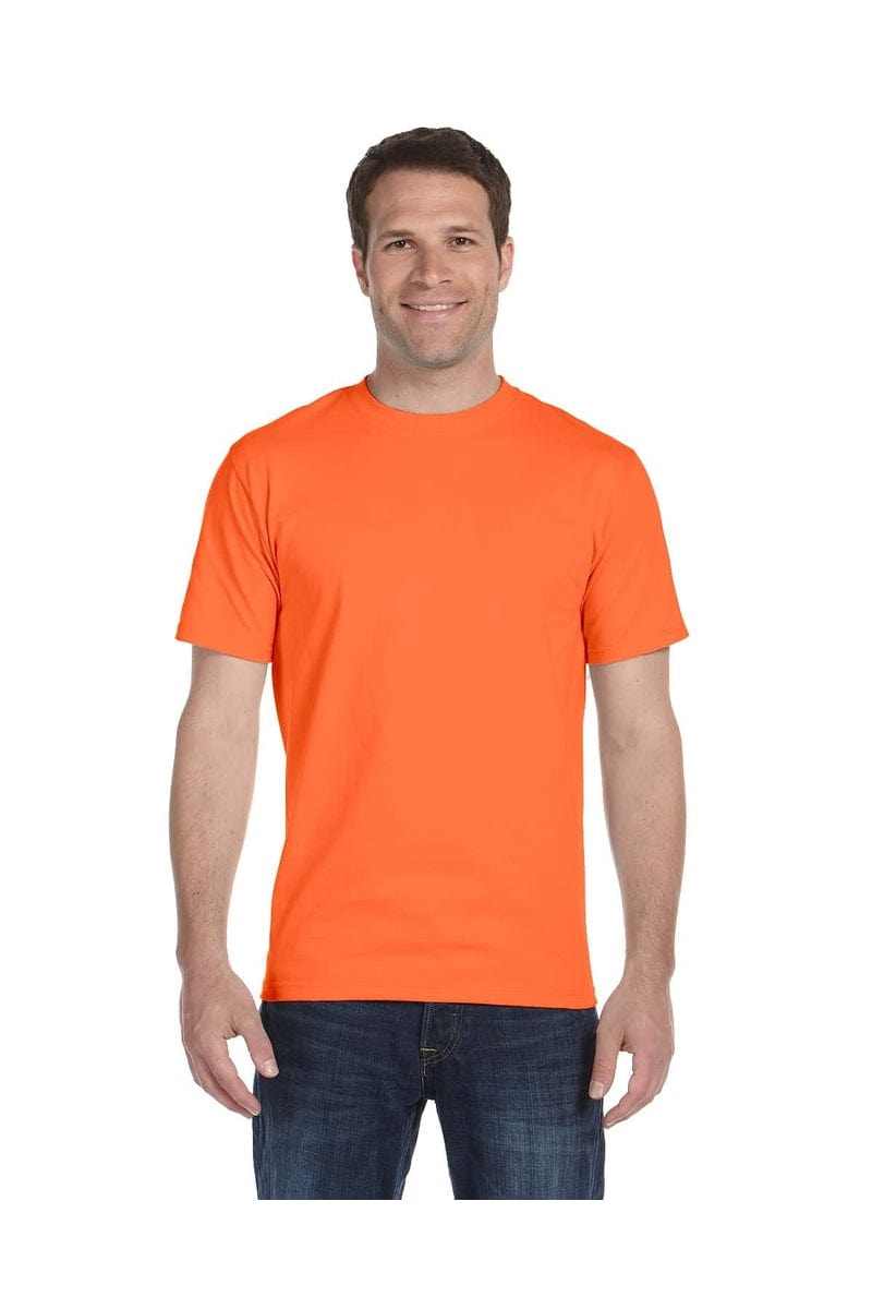 Gildan T-Shirts 4XL / Orange Gildan G800: Adult 5.5 oz., 50/50 T-Shirt, Traditional Colors