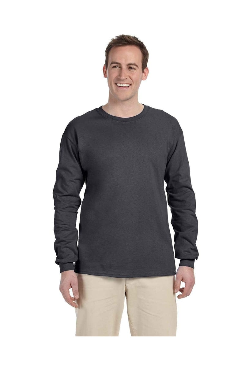 Gildan T-Shirts Gildan G240: Adult Ultra Cotton® 6 oz. Long-Sleeve T-Shirt, Basic Colors